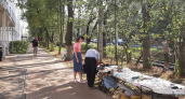 В одном из районов Нижнего Новгорода нашли более 50 нелегальных торговцев: "мини-базары" были снесены