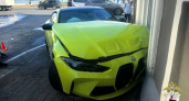 26-летний водитель BMW влетел в фасад на Нижегородской набережной