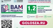В Нижегородской области стартовал прием заявок для участия в губернаторском проекте «ВАМ РЕШАТЬ!»