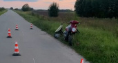 В Лысковском районе подростки на мопеде и скутере не поделили дорогу