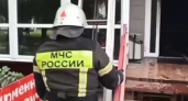 В Нижнем Новгороде с утра загорелся магазин