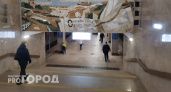 В Нижнем Новгороде обновили сходы на одной из станций метро: их начали чинить еще несколько лет назад
