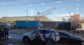 В Нижнем Новгороде на мосту столкнулись пять грузовиков и перекрыли все движение