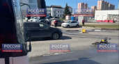 Автомобиль сбил велокурьера в Нижнем Новгороде