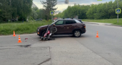 В Автозаводском районе два 15-летних подростка на мопеде пострадали из-за столкновения с иномаркой