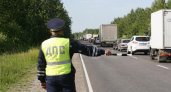 16-километровая пробка парализовала трассу М-7 у Нижнего Новгорода