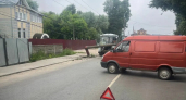 В Павловском районе с утра на дороге автобус влетел в столб