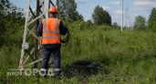 Девочку в Ворсме поразило электрическим током от оборванного провода линии электропередач
