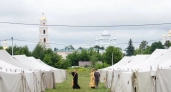В Дивееве подготовили палаточный городок для четырех тысяч паломников
