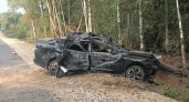 В Воскресенском районе иномарка влетела в дерево и погубила пассажира