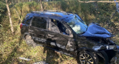 Двое пострадали в опрокинувшемся автомобиле на городецкой трассе