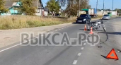 Пожилой водитель мопеда без прав и шлема устроил аварию с иномаркой в Выксунском районе