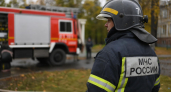 На улице Ивлиева в Нижнем Новгороде второй за неделю пожар вспыхнул на свалке