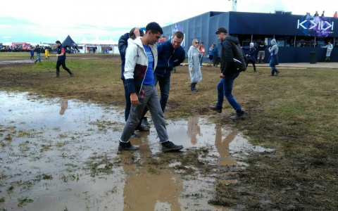Нижегородские дожди едва не сорвали главный фестиваль электронной музыки