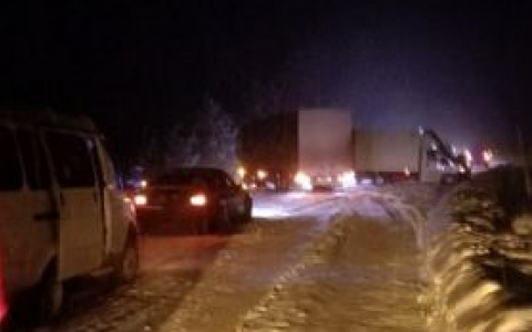 Массовое ДТП в Арзамасском районе: на трассе столкнулись сразу семь автомобилей