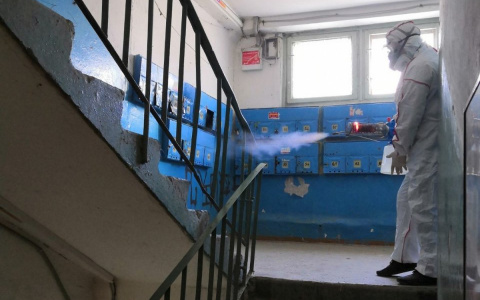 Стало известно, сколько подъездов за сутки дезинфицируют нижегородские ДУКи