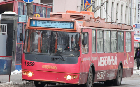 Маршрут троллейбуса № 9 временно изменится в Нижнем Новгороде