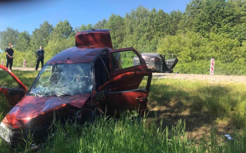 Шесть человек пострадали в массовой аварии на нижегородской трассе
