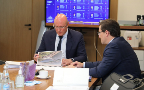 Дмитрий Чернышенко и Глеб Никитин провели рабочую встречу