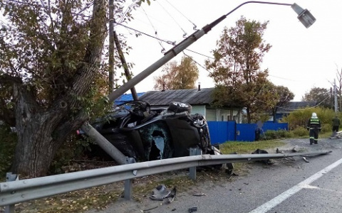 Ребенок пострадал в аварии в Володарском районе