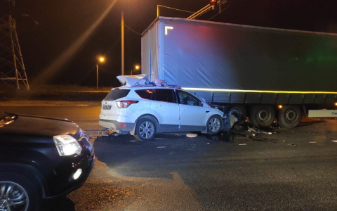 Женщина-водитель погибла в ДТП с фурой в Дзержинске