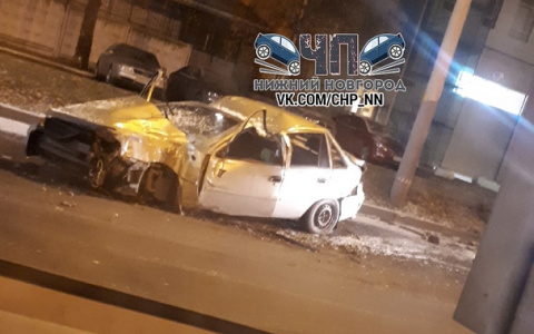 На Ларина иномарка протаранила пассажирский автобус (ВИДЕО)