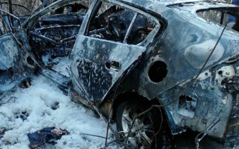 Водитель иномарки заживо сгорел после ДТП с большегрузом в Городецком районе