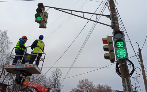 В Нижнем Новгороде более 50 светофоров изменили режим работы