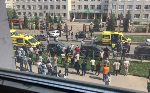 В Казани 8 человек погибли во время стрельбы в школе