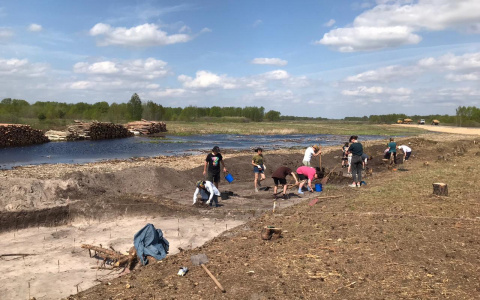 Место строительства М-12 исследуют археологи после обнаружения ценных находок