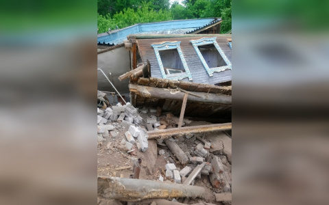 Режим ЧС из-за схода грунта ввели в Караулово Кстовского района