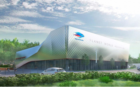 Проект нового океанариума на Гребном канале показали нижегородцам