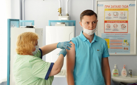 Сотрудники «Газпром газораспределение Нижний Новгород» вакцинируются от коронавируса