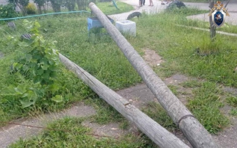 Мужчина взобрался на столб и погиб в Нижегородской области