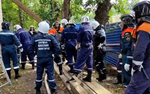 Жители, взорвавшегося дома в Сормове, смогли вернуться в квартиры