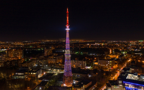 Праздничная подсветка украсит главную телебашню региона в честь 800-летия Нижнего Новгорода