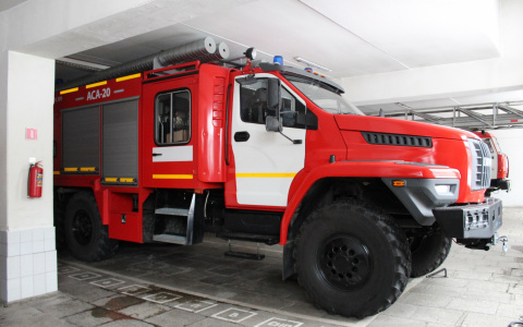 Помещение департамента безопасности банка сгорело в центре Нижнего Новгорода