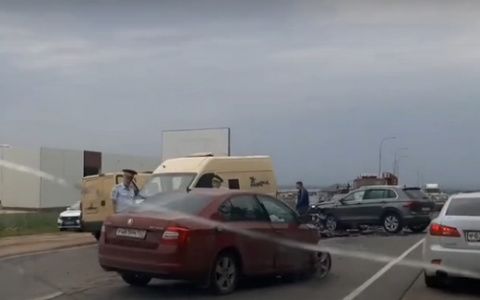 Мать и двое детей пострадали в аварии в Володарском районе Нижегородской области