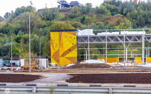 Профессиональные скалолазы забраковали строящийся в Нижнем Новгороде скалодром