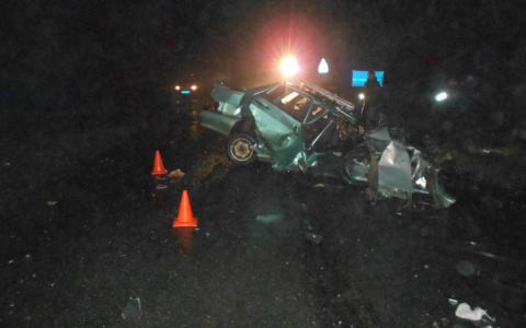 Водитель легковушки врезался в стеллу и погиб в Нижегородской области