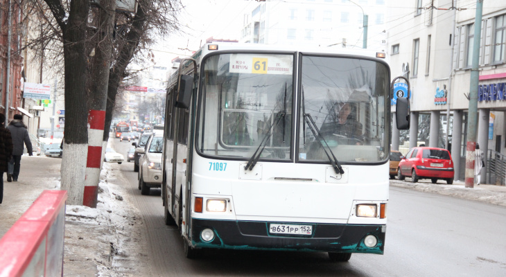 Выделенная полоса для движения общественного транспорта появится в Нижнем Новгороде