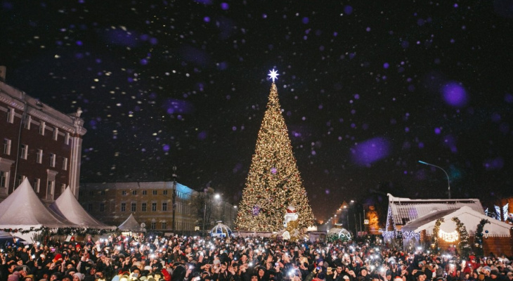 В 2021 году Нижний Новгород станет Новогодней столицей России