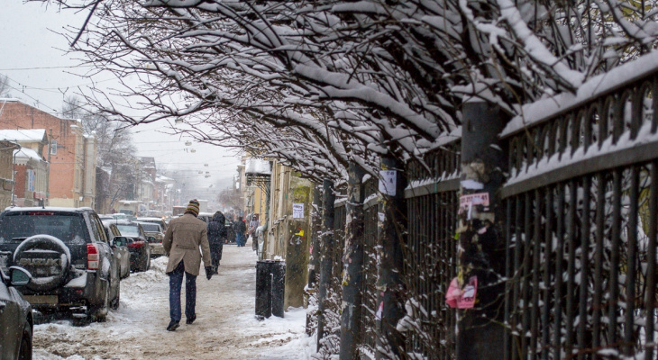 МЧС предупредило нижегородцев о налипании снега и сильном ветре 22 апреля