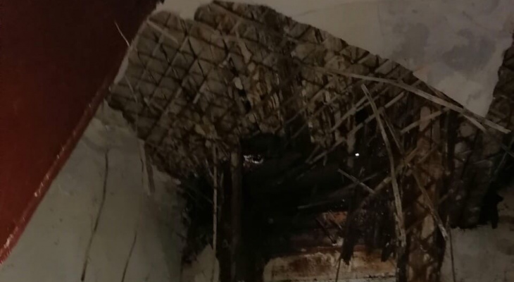 Обрушение перекрытий в доме Ленинского района заинтересовало следователей