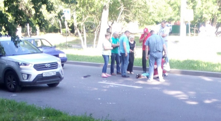 Водитель «ИЖ» сбил 10-летнюю девочку на переходе в Нижнем Новгороде