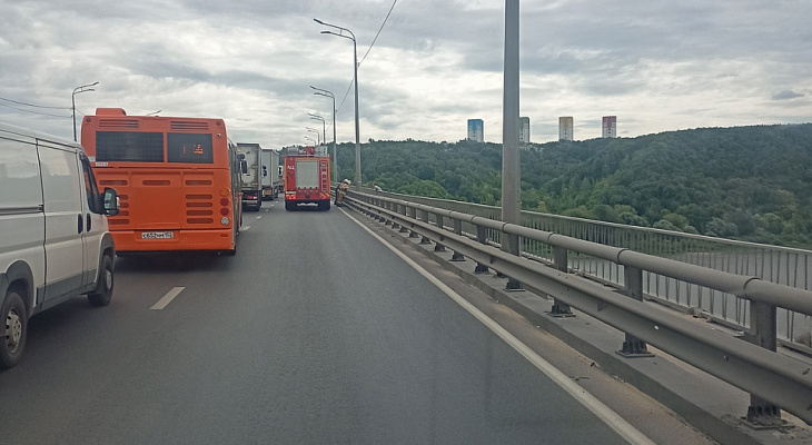 Мужчину, пытавшегося спрыгнуть с Мызинского моста, спасли в Нижнем Новгороде 23 июля