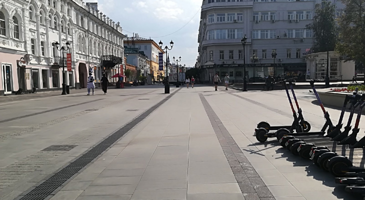 Самокаты и велосипеды окажутся под запретом на Большой Покровской в Нижнем Новгороде