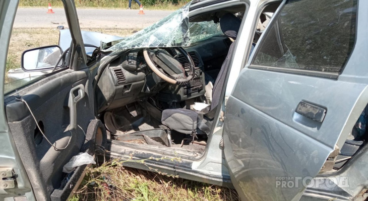 В Нижегородской области водитель BMW врезался в стоящую на обочине фуру и погиб