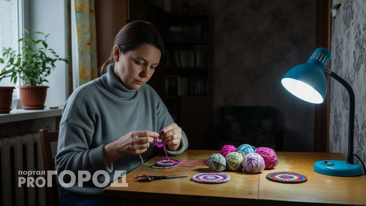Моя соседка превращает клубки остатков пряжи в полезные домашние штуки — показываю как повторить