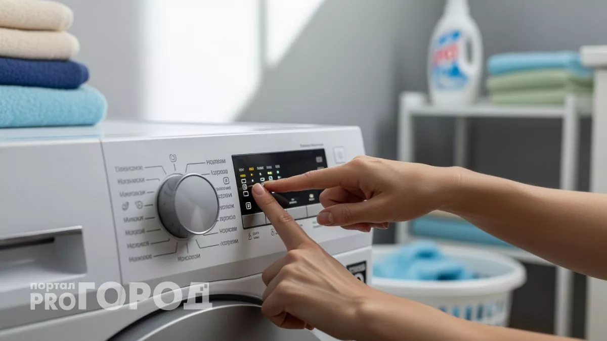 Забытая кнопка на панели стиральной машины которая уничтожает любые пятна без замачивания и химии
